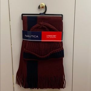 Nautica Hat and Scarf set